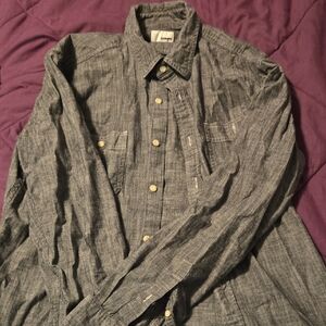 Sonoma Charcoal Button-Up Shirt